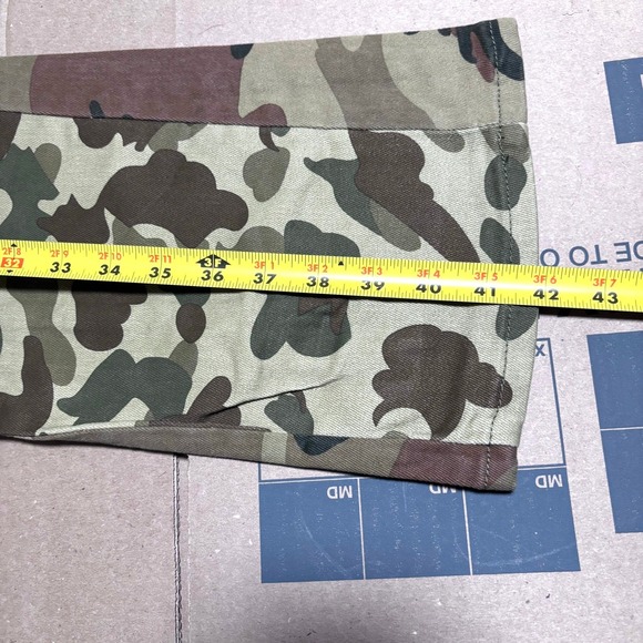 THRT Patchwork Cargo Pants Camo Leopard Print Distressed Size 30 - Picture 5 of 11